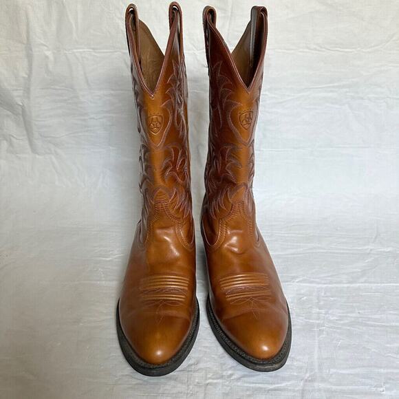 Ariat 34740 Heritage R Toe Western Leather Work Cowboy Mens Soft Toe Boot 8.5 EE - Picture 2 of 10